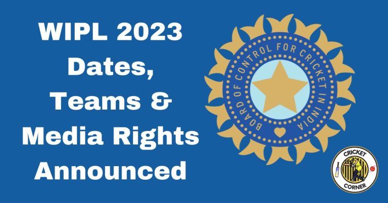 WIPL 2023 Dates, Teams & Media Rights Announced