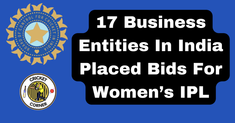 17 Business Entities In India Placed Bids For Women’s IPL