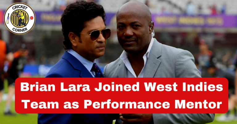 Brian Lara Joined West Indies Team as Performance Mentor