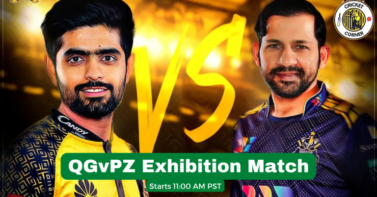 QGvPZ Exhibition Match Live Streaming & Match Details