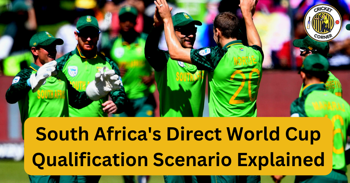 South Africa's Direct World Cup Qualification Scenario Explained