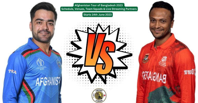 Afghanistan Tour of Bangladesh 2023 Schedule, Team Squads & Live Streaming Partners