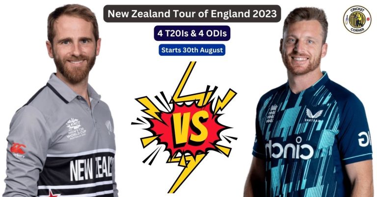 New Zealand Tour of England 2023 Schedule, Team Squads & Live Streaming Partners