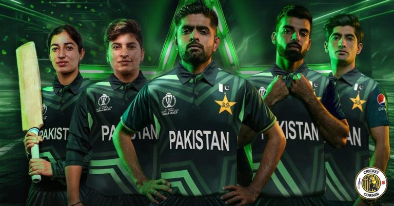 Team Pakistan Star Nation Jersey Unveiled for ICC Cricket World Cup 2023