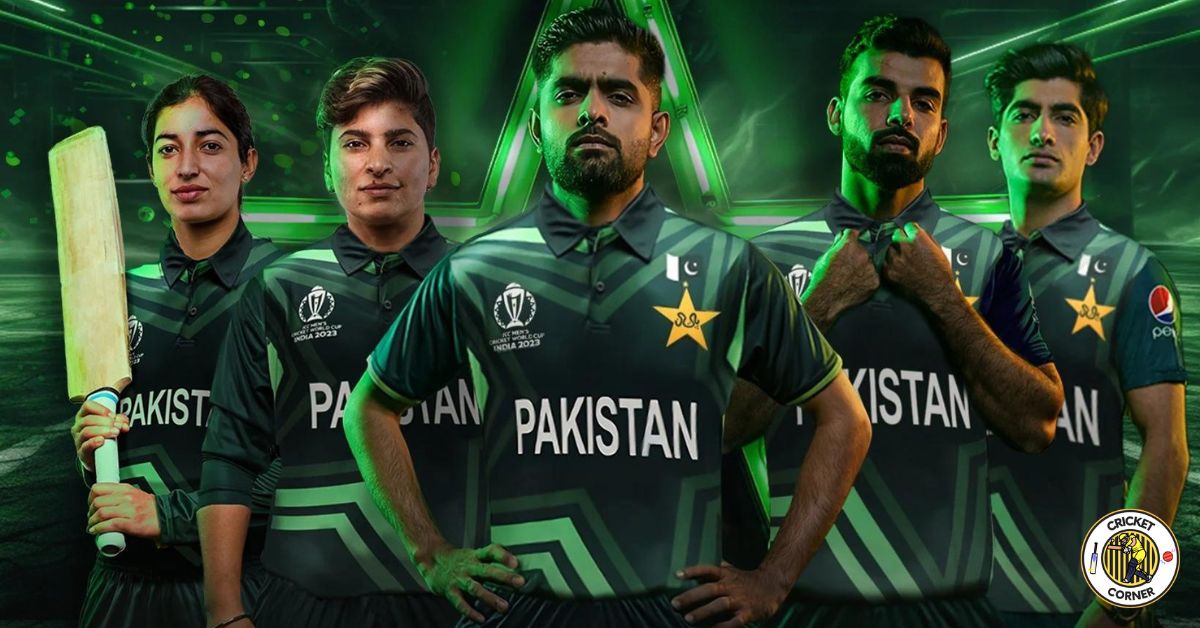 Team Pakistan Star Nation Jersey Unveiled For ICC Cricket World Cup 2023