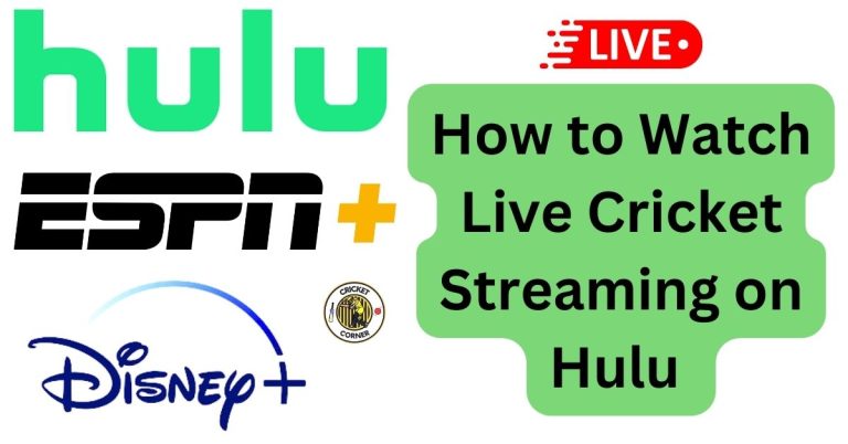How to Watch Live Cricket Streaming on Hulu