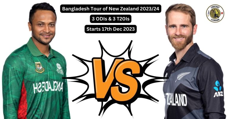 Bangladesh Tour of New Zealand 2023/24 Schedule, Team Squads & Live Streaming