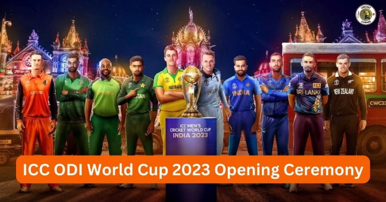 ICC ODI World Cup 2023 Opening Ceremony