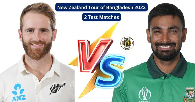 New Zealand Tour of Bangladesh 2023 Schedule, Team Squads & Live Streaming