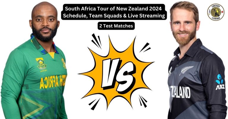 South Africa Tour of New Zealand 2024 Schedule, Team Squads & Live Streaming