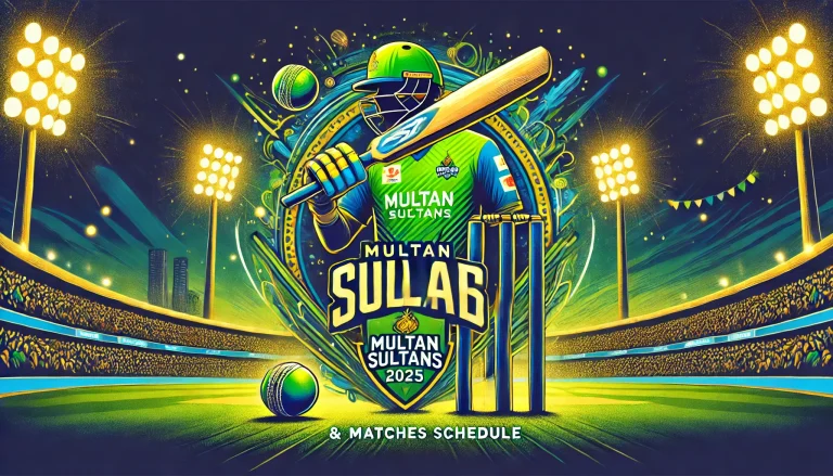 Multan Sultans Squad 2025 & Matches Schedule