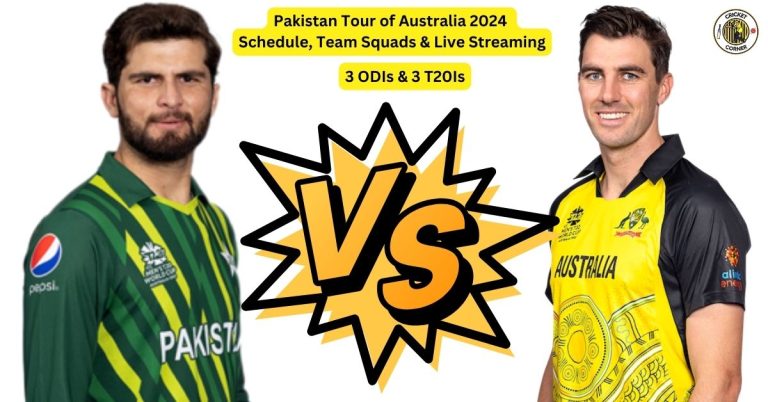 Pakistan Tour of Australia 2024 Schedule, Team Squads & Live Streaming