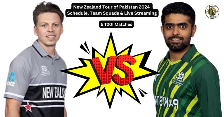New Zealand Tour of Pakistan 2024 Schedule, Team Squads & Live Streaming