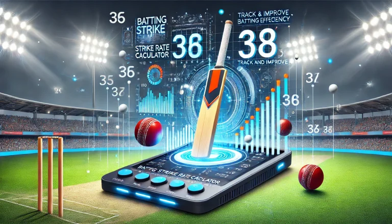 Batting Strike Rate Calculator