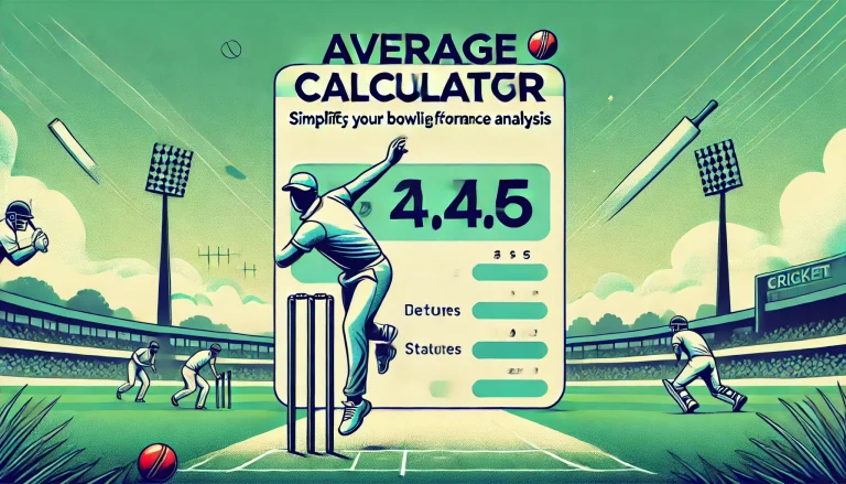 Bowling Average Calculator