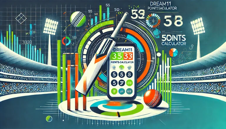 Dream11 Points Calculator - Accurate Results for Smart Fantasy Players