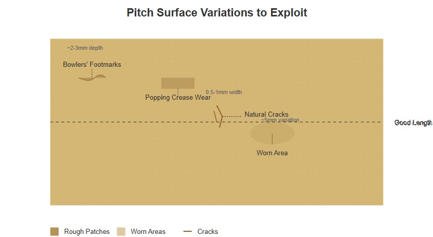 pitch surface variations