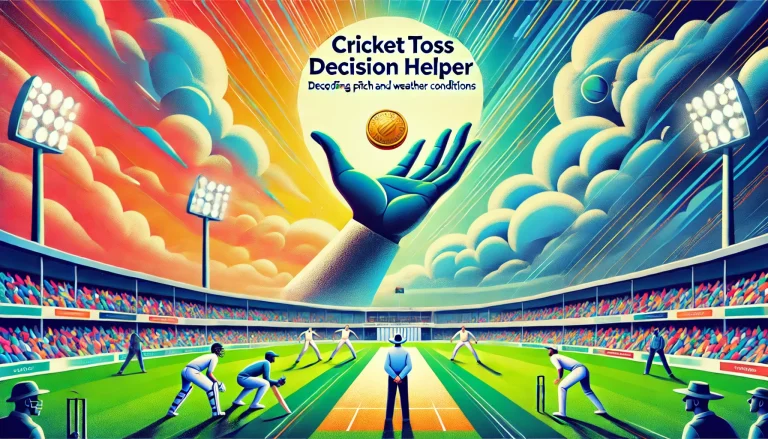 Cricket Toss Decision Helper