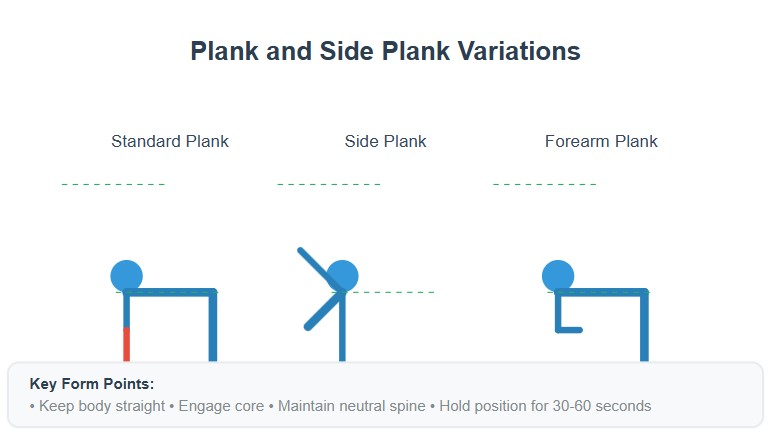 Plank and Side Plank