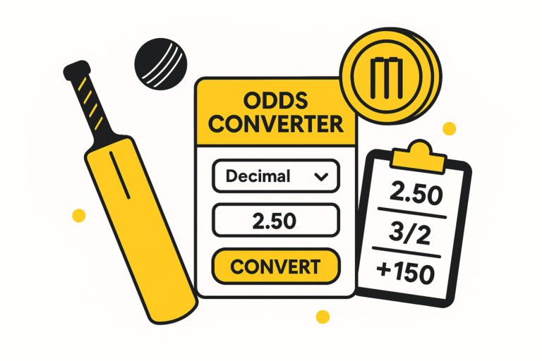 Cricket Betting Odds Converter